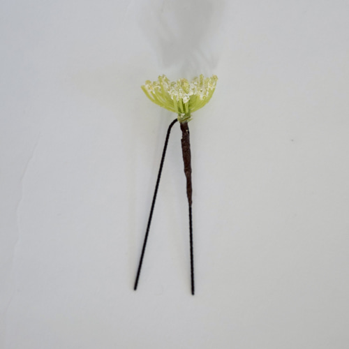 七五三7歳振袖髪飾り赤A】鹿の子（かのこ）ちんころ&水引き/タッセル