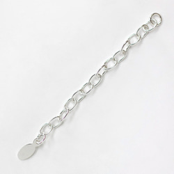 高品質 14kgf アジャスターチェーン カニカン付き しずく型 5個