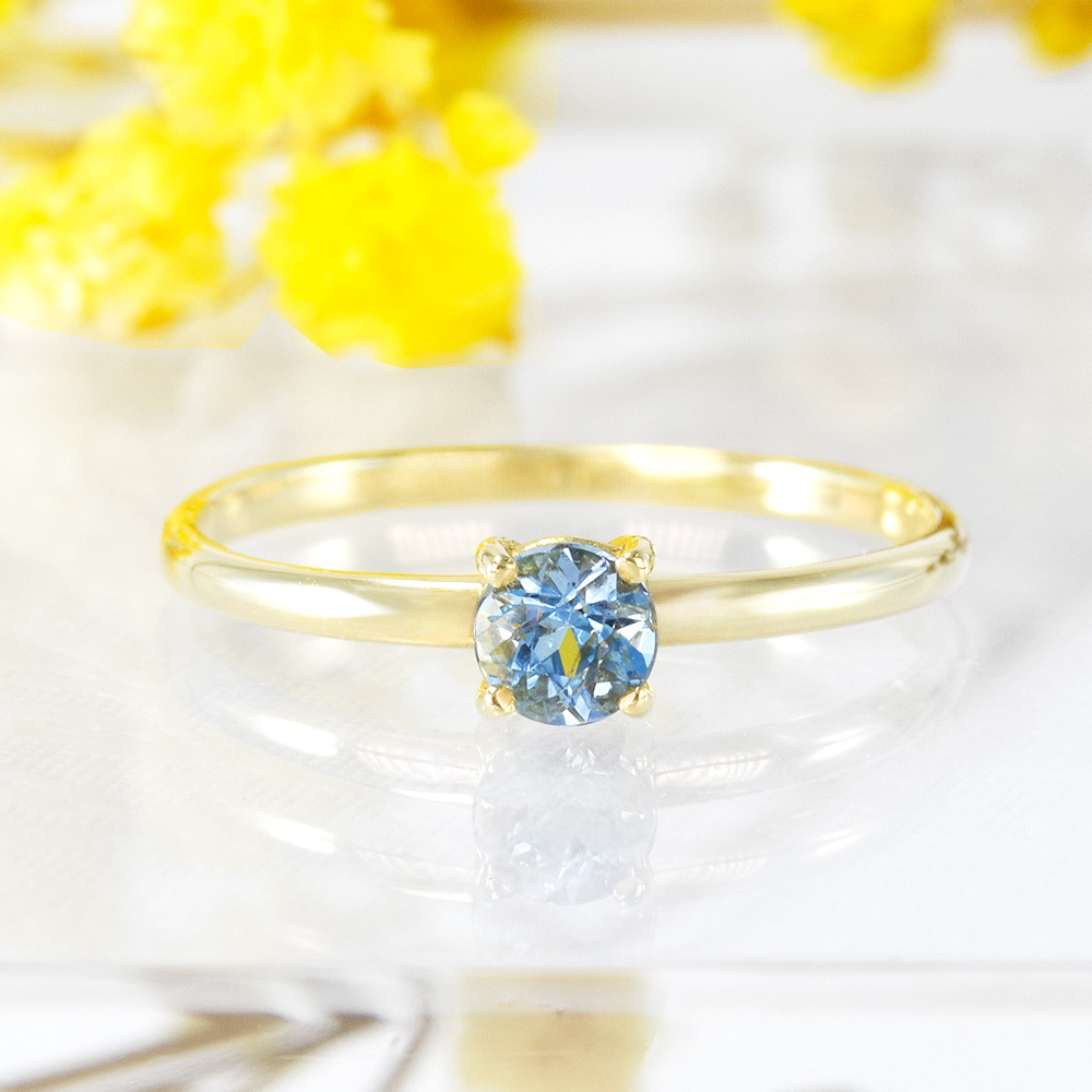 K18 サンタマリア アクアマリン リング CD192CIBS