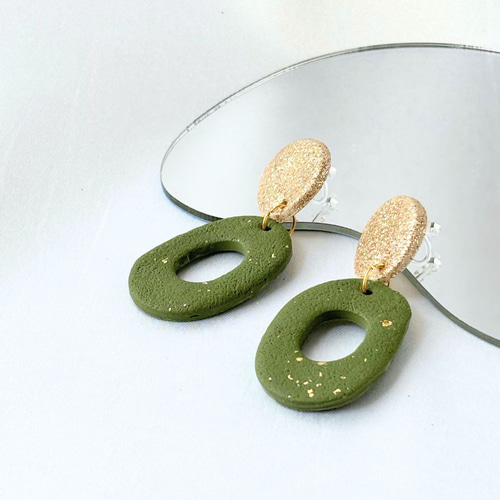 シンプル 大ぶり 軽い 旅行 痛くならない イヤリング 【リングピアス