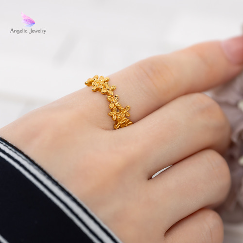 花ざかり -金木犀リング- 指輪・リング Angelic Jewelry 通販 18175952
