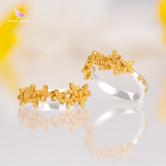 お待たせ! -金木犀リング- 花ざかり 指輪・リング 通販 Jewelry Angelic 指輪・リング
