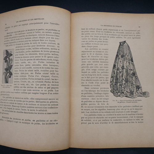 アンティークフランスと外国のレースの本 編み図・パターン