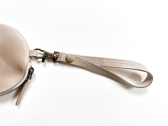 Holiday Box 2024搖擺，搖擺○〃Maru零錢包迷你小包/零錢包（黑色x棕色） 第7張的照片