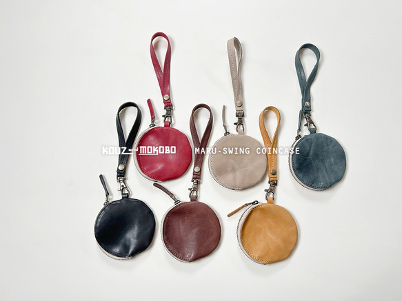 Holiday Box 2024搖擺，搖擺○〃Maru零錢包迷你小包/零錢包（黑色x棕色） 第10張的照片