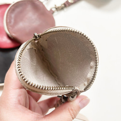 Holiday Box 2024搖擺，搖擺○〃Maru零錢包迷你小包/零錢包（黑色x棕色） 第4張的照片