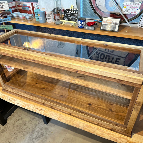 hotaru ショーケース カフェ ケーキ パン 店舗 雑貨 棚 アクリル窓