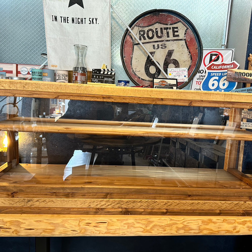 hotaru ショーケース カフェ ケーキ パン 店舗 雑貨 棚 アクリル