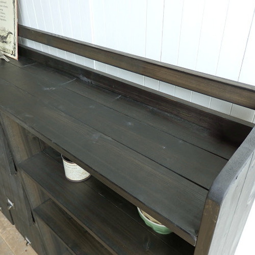 サイズオーダー可！○超ワイド6枚パタパタ扉キャビネット