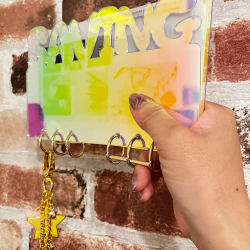再販！バインダー貯金 saving challenge アクリルバインダー