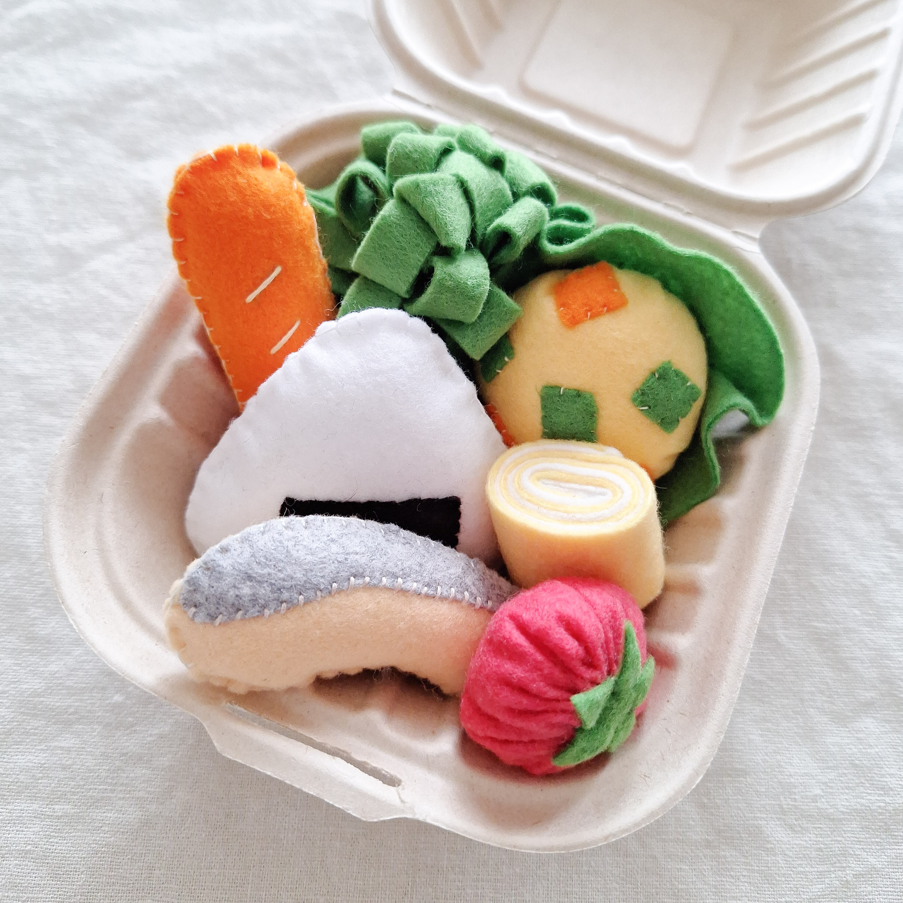 フェルトおままごと♡お弁当セット おもちゃ・人形 CANDY SHOP