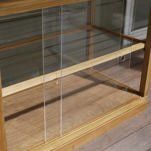 木製のショーケース/収納/アンティーク/古道具/店舗什器/パン