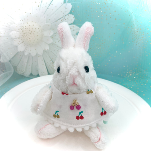 着せ替えうさぎぬいぐるみ『ベビうさぴょん』白 ぬいぐるみ aki 通販