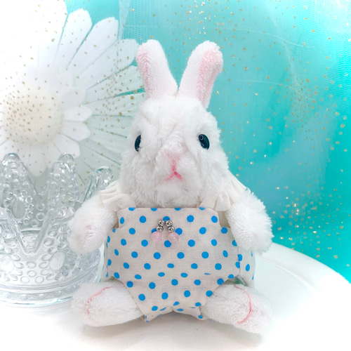 着せ替えうさぎぬいぐるみ『ベビうさぴょん』白 ぬいぐるみ aki 通販