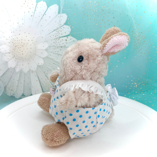 着せ替えうさぎぬいぐるみ『ベビうさぴょん』お洋服 ぬいぐるみ aki