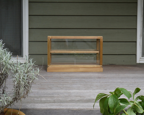 木製のショーケース ② /収納/アンティーク/古道具/店舗什器