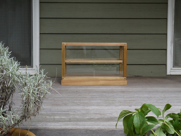 木製のショーケース ② /収納/アンティーク/古道具/店舗什器/パン