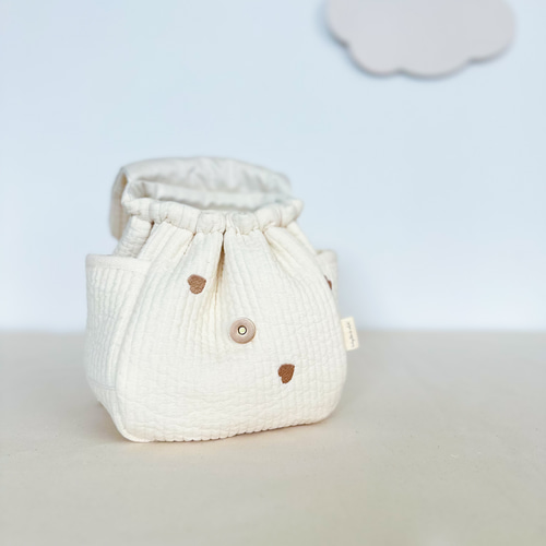 特集掲載】 \名入れ可//女の子の為のハートヌビ♡レッスンバッグ