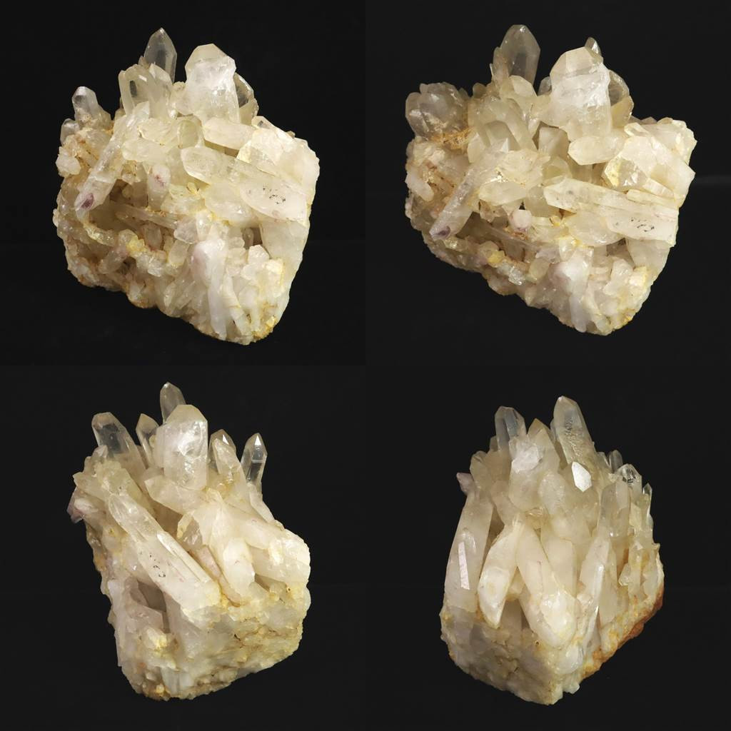 山梨県産　水晶クラスター 2406g #39053