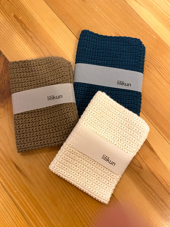 春支度 エコふきん（小）キッチン ディッシュクロス1枚 かぎ針編み