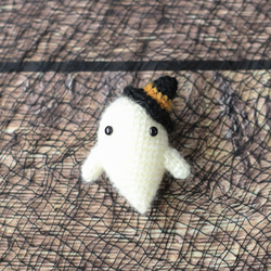 ハロウィン】おばけのあみぐるみ ニューボーンフォト あみぐるみ pomme