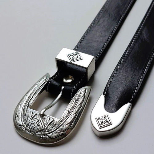 【ロング】ウエスタンベルト ユニセックス shiki tokyo（シキトウキョウ）の「Long Western Belt / ロング