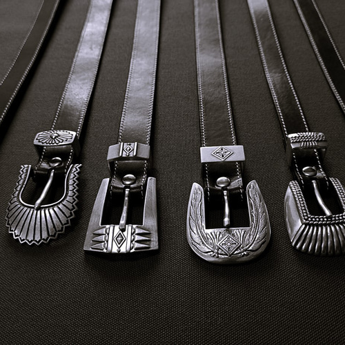 Western long belt ウエスタン ロングベルト ナローベルト その他