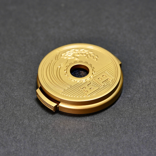 レンズキャップ 5円玉硬貨 46mm オーダーメイド カメラキャップ 日本