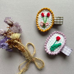 送料無料2つセット♩ポメラニアンのベビーヘアクリップ・ペット