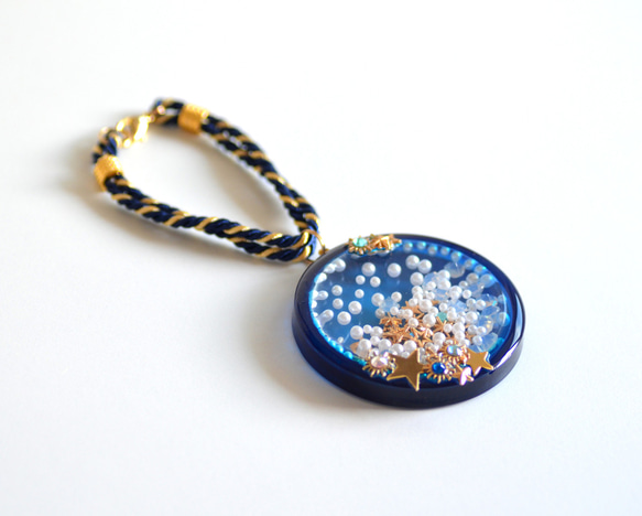 ☆星空シェイカーバッグチャーム 3枚目の画像