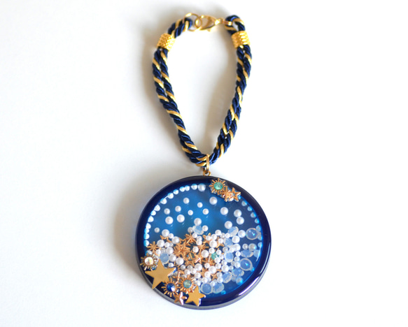 ☆星空シェイカーバッグチャーム 2枚目の画像