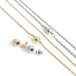 ejp633【2套】安心！很難跌倒！樹脂（矽膠）扣環 銀錶扣 第6張的照片