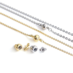 ejp633【2套】安心！很難跌倒！樹脂（矽膠）扣環 銀錶扣 第7張的照片