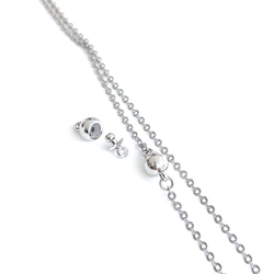 ejp633【2套】安心！很難跌倒！樹脂（矽膠）扣環 銀錶扣 第3張的照片