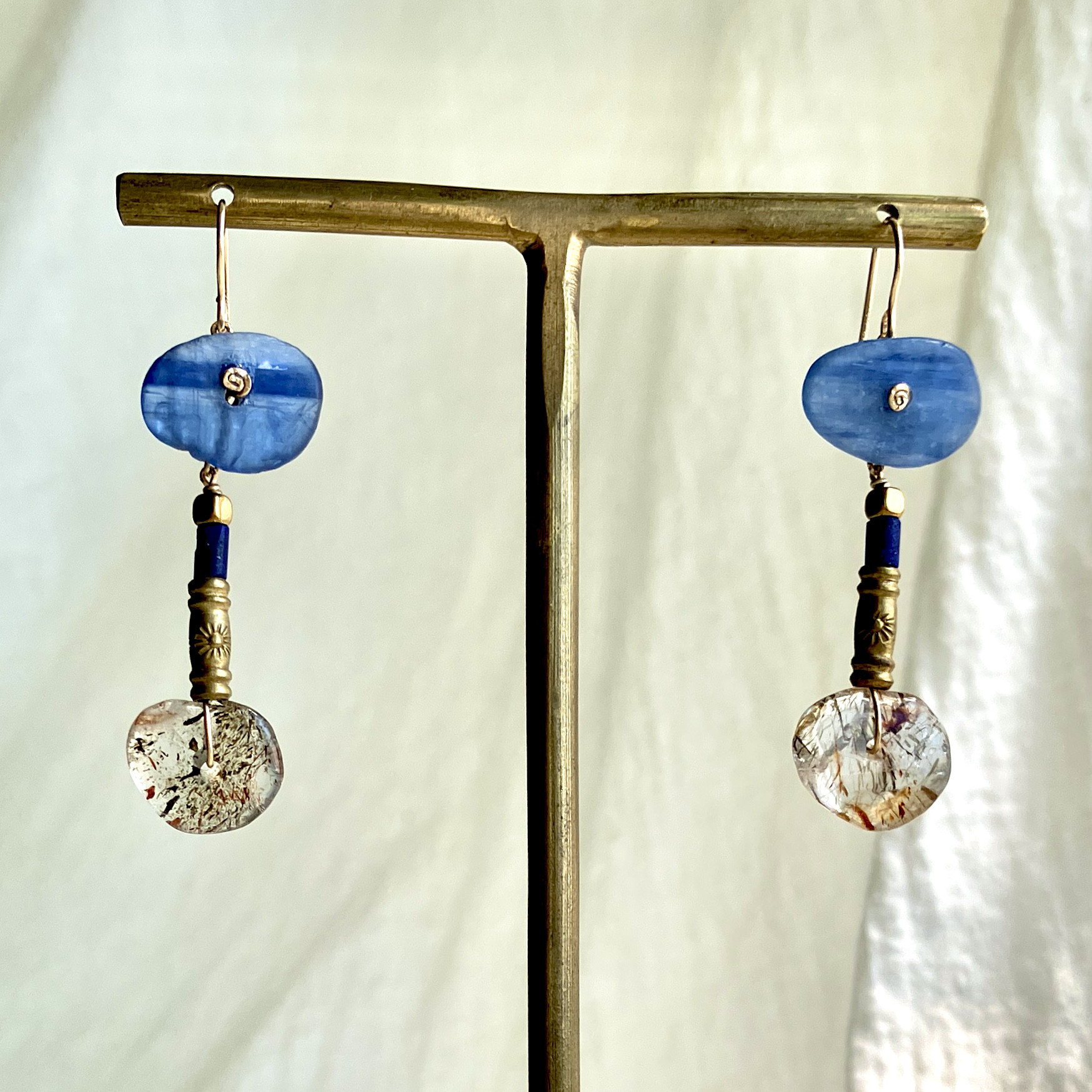 Aristotelēs　アリストテレス　K１４gfピアス　イヤリング変更可　１点もの