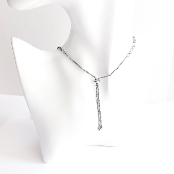 ess111 可調長度鏈條，帶滑球，總長度約 120 毫米，316 公升（2 件裝） 第4張的照片