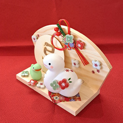 2025 干支飾り 巳♡ 巳年お正月飾り 卓上タイプ 2枚目の画像