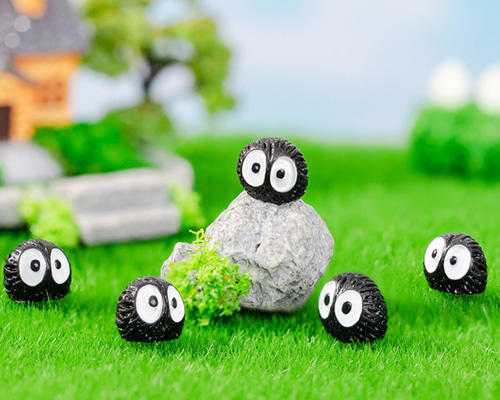 ミニチュア 妖精 フィギュア 10個 ミニチュアフィギュア 多肉植物 苔