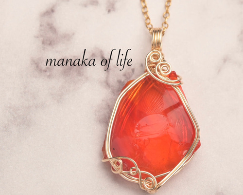 シエラ産 アンダラクリスタル ドラゴンズブラッド 14kgf ワイヤー