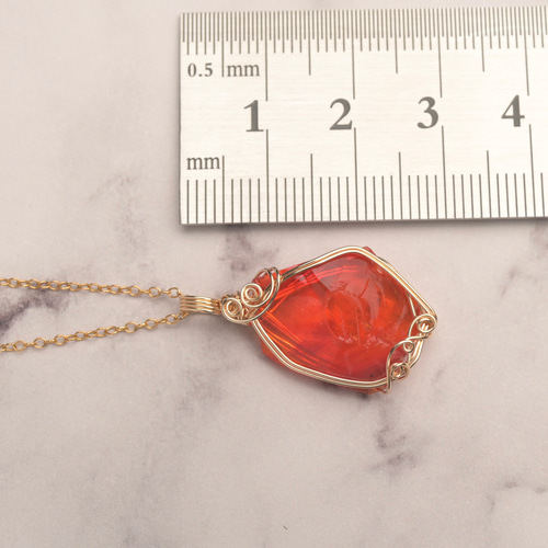 シエラ産 アンダラクリスタル ドラゴンズブラッド 14kgf ワイヤー