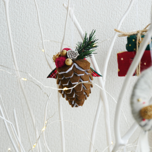 Christmas 】オーナメント クリスマス小物6点セット ガーランド gogo