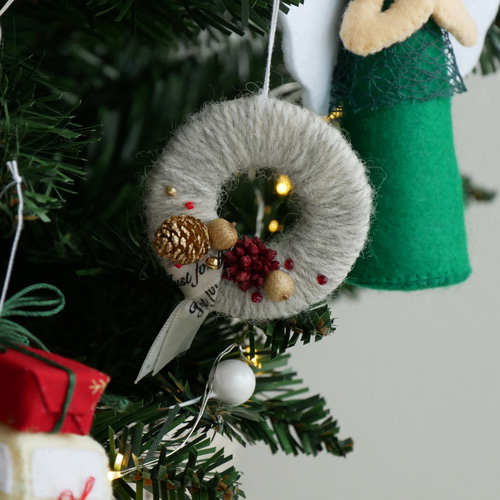 Christmas 】オーナメント クリスマス小物6点セット ガーランド gogo