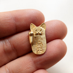 初代、猫の小判-18金製（ペンダント） 小銭入れ・コインケース nike