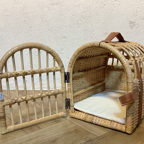 RAD STUDIO ラタン 犬型 バッグ　美品　即発送 ラタン バッグ（RTA-793） | Naturalsoul