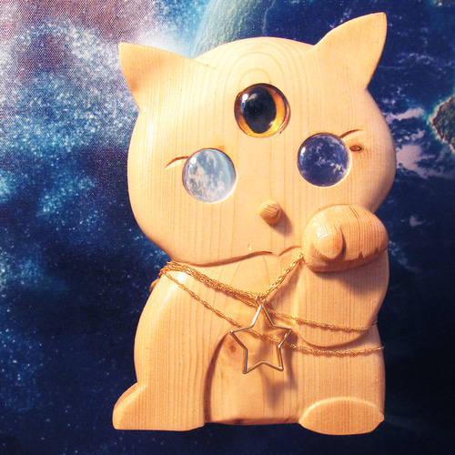 猫神様 立体・オブジェ 猫人 通販 18179961｜Creema(クリーマ)