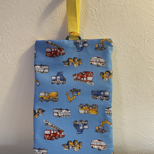 入園入学グッズ(働く車・水色) 入園入学グッズ(働く車・水色)