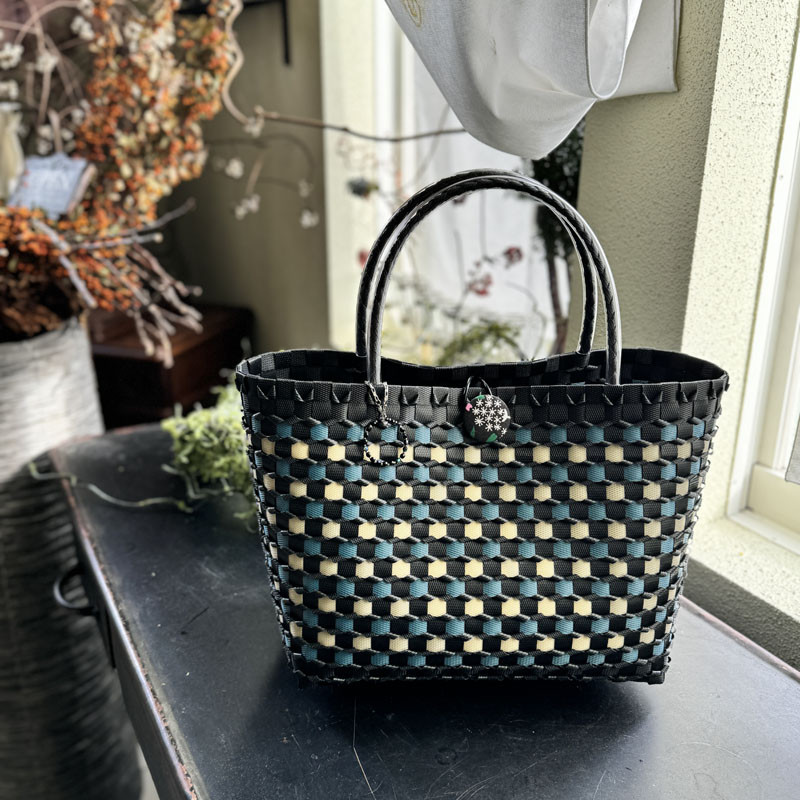 【受注制作】--- MARCHE BAG ---　[ black / Size L ]