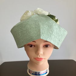 （最後の1枚）花嫁用 長襦袢 縮緬 かけ衿付き　※在庫はMサイズのみ Amazon | [京のみやび] 花嫁用 洗える長襦袢 半衿付き 広衿 白