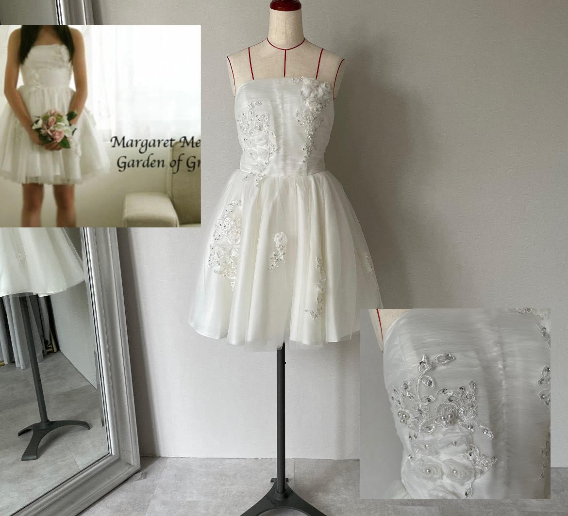 発表会 やウェディング二次会ハロウィンにも【マーガレットメリルミニドレス】