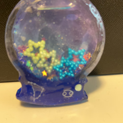 シマエナガスノードームキーホルダー レジン・樹脂 ユキ 通販